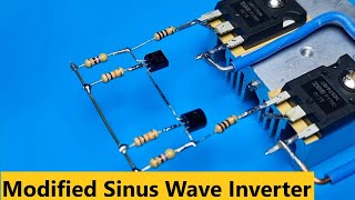 How to Make Modified Sinus Wave Inverter 1000W, IRFP250N , BC547