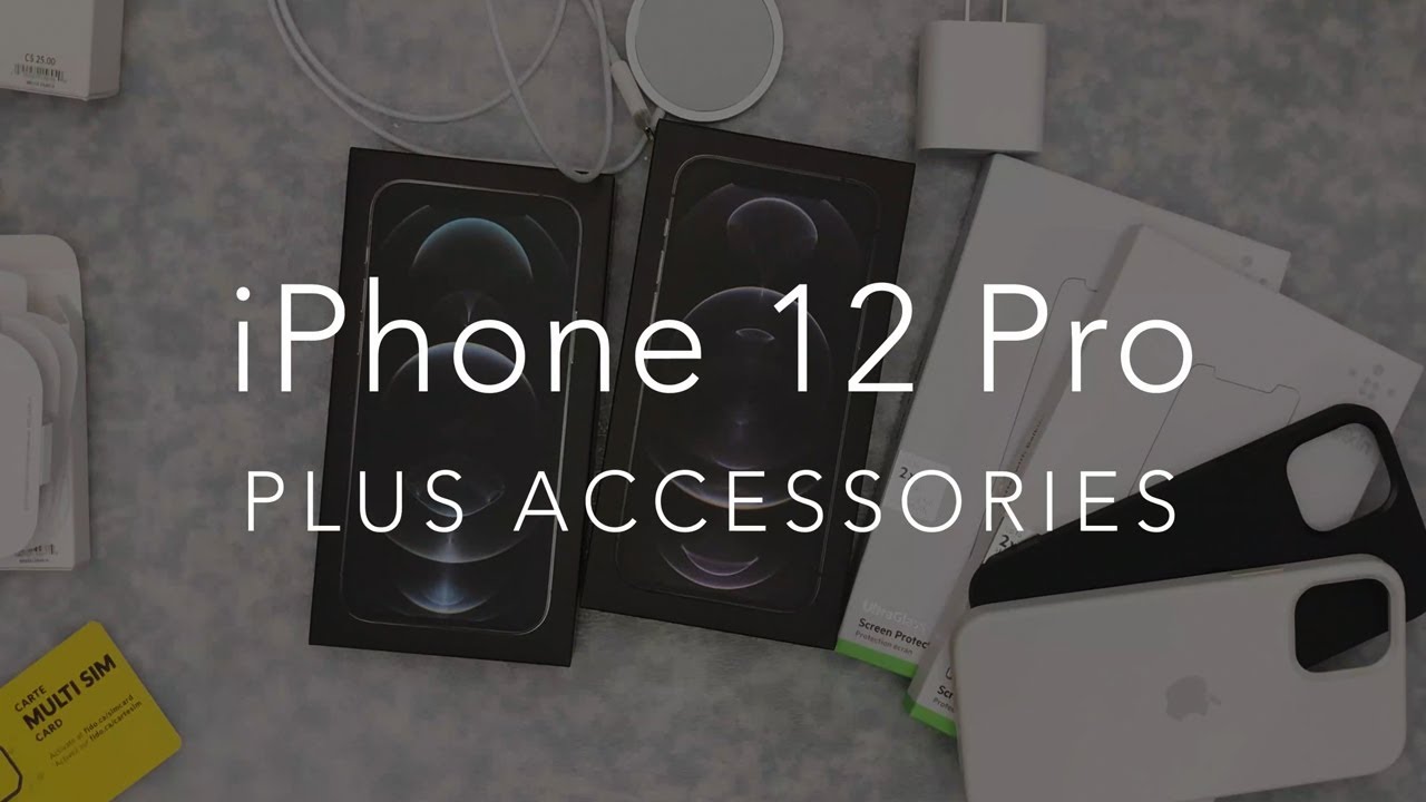 iPhone 12 Pro Unboxing + Accessories | VLOG 19
