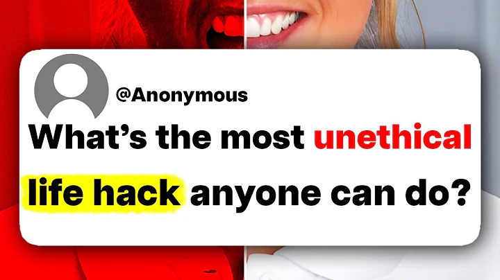 What's the most unethical life hack anyone can do?