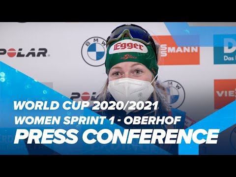 Oberhof World Cup 5 Women Sprint Press Conference