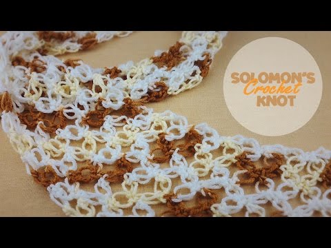 วีดีโอ: วิธีการถักผ้าพันคอใยแมงมุม