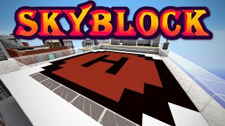 Solo Hypixel SkyBlock [96] I built a Bedwars map on my Island
