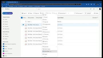 Encrypted File Sharing for Microsoft OneDrive, SharePoint, and Teams: Virtru Secure Share