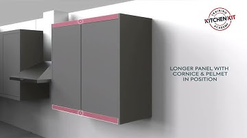 How to Install Kitchen Kit End Panels, Cornice, & Pelmets | DIYMegastore.co.uk