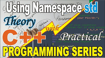 Using #Namespace in C++ Programming ||Theory Vs Practical in Urdu/Hindi