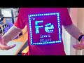 Building an elemental iron man tshirt costume