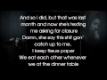 Drake - H. Y. F. R (lyrics on the screen)