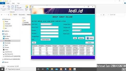 Sistem Pengelolaan Arsip Surat Masuk & Surat Keluar PT. Inti Digital Logistik Berbasis Desktop