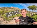 Dream mtb trail in alicante spain