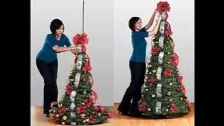pull up christmas tree decorations