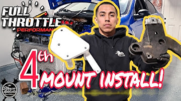 How to install SRT4 4th mount kit