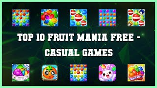 Top 10 Fruit Mania Free Android Games screenshot 2
