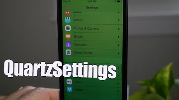 Cydia Tweak: QuartzSettings
