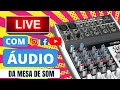 LIVE COM ÁUDIO TOP DIRETO DA MESA DE SOM - SIMPLES