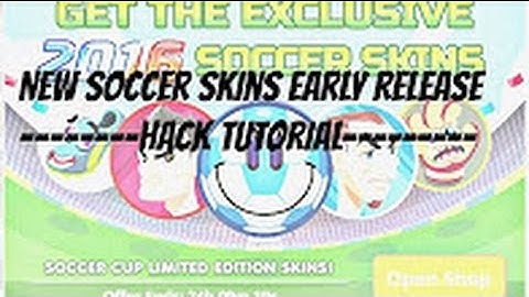 NEW SOCCERFOOTBALL SKINS Agario HACK TUTORIAL 2016   10Youtube com