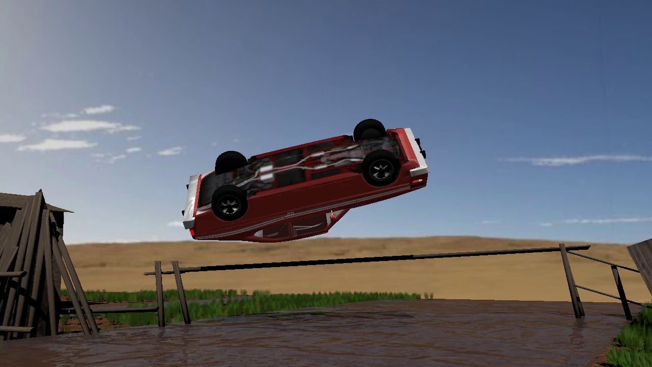 That famous barrel roll jump YouTube