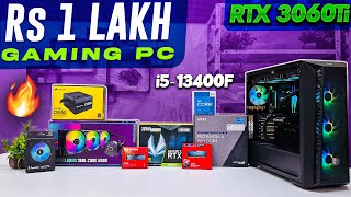 Rs 1 Lakh Gaming PC Build 2023 | RTX 3060 Ti & Intel Core i5-13400F ?