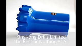 KKD.hard rock small hole tapered button bits
