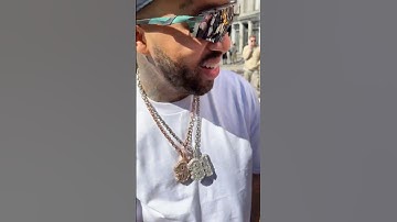 Larry June explains his jewelry