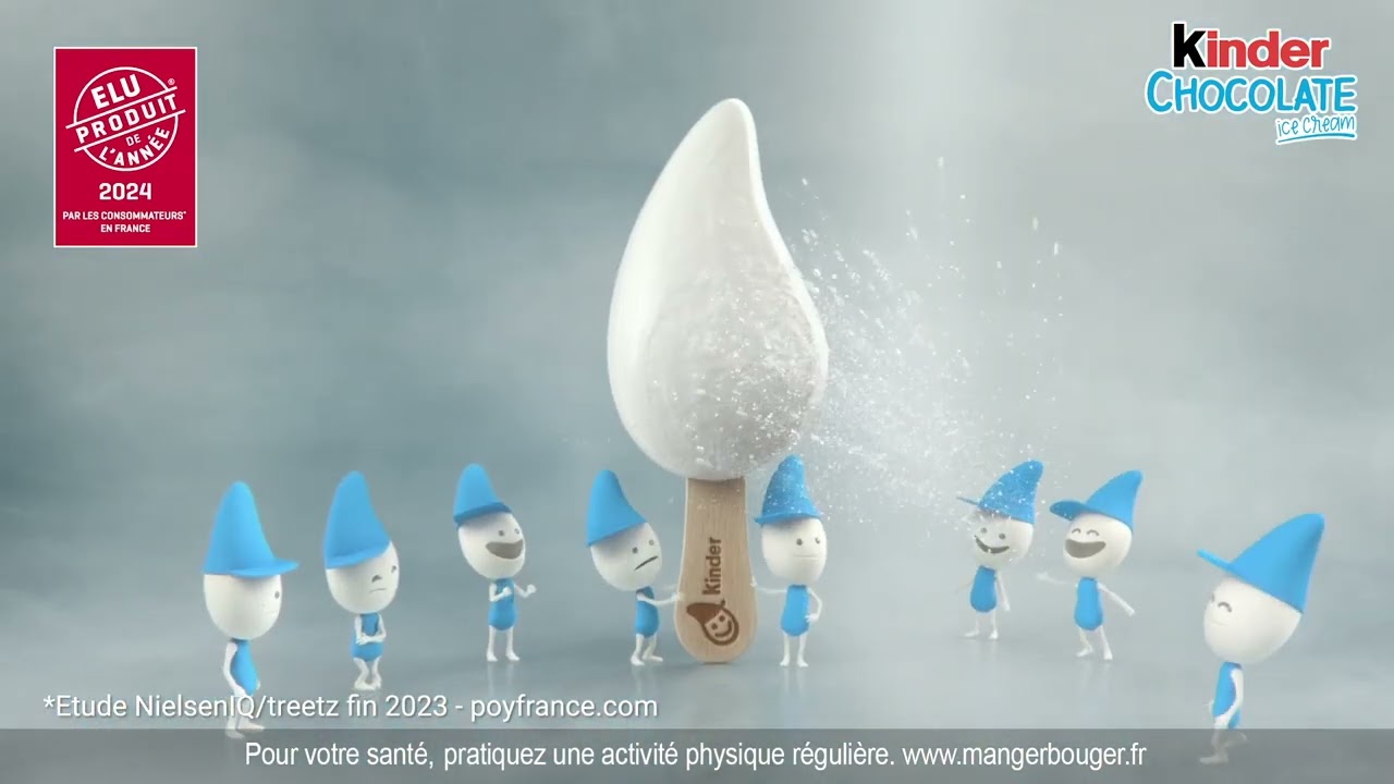 Kinder Chocolate Ice Cream : inspirée du goût unique de Kinder Chocolat !