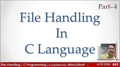 How to Write Content to file |File Handling Part-4 |  fprint() fputs() and fputc()