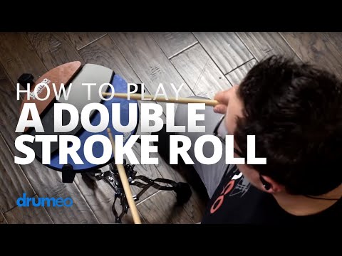 Double Stroke Roll - Drum Rudiment Lesson (Drumeo)