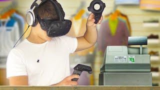 STORE CLERK VR SIMULATOR!