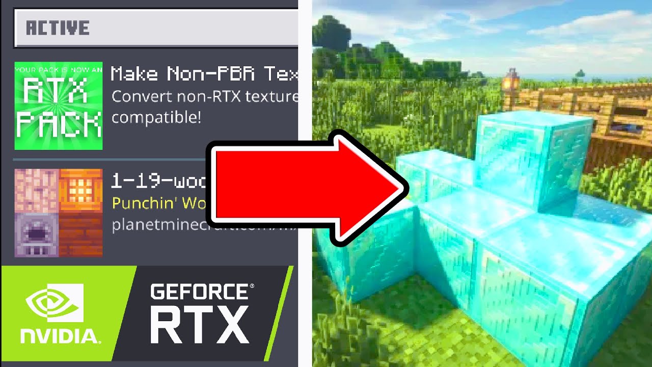 How To Make Shaders For Minecraft Bedrock 1.21! - RTX - YouTube