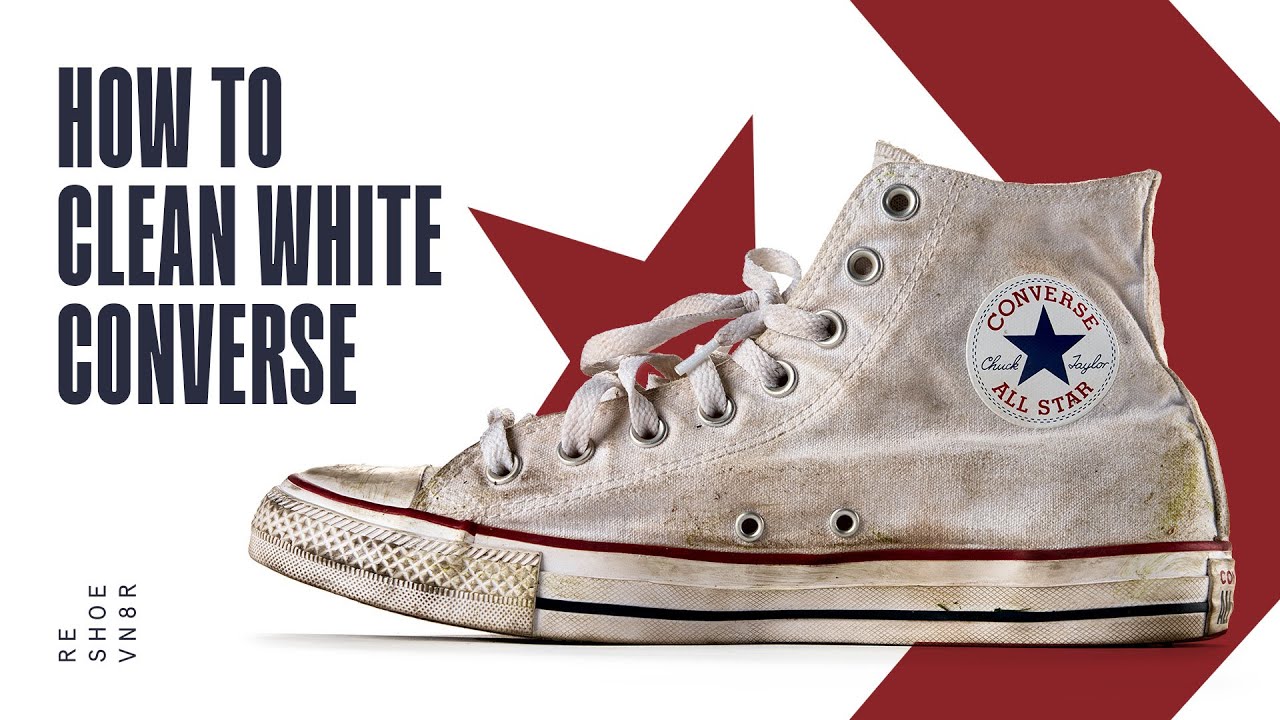How to Clean White Vans or Converse at Home