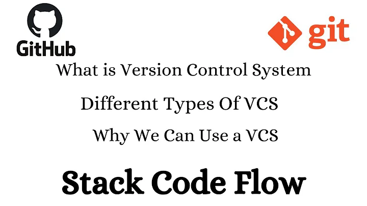 Git | What is VCS | Why Use a VCS | Different Types Of VCS