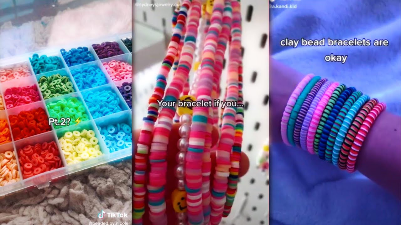 best clay beads to buy from ! 📦 • should i do a part two? #clay, Clay  Bead Bracelets