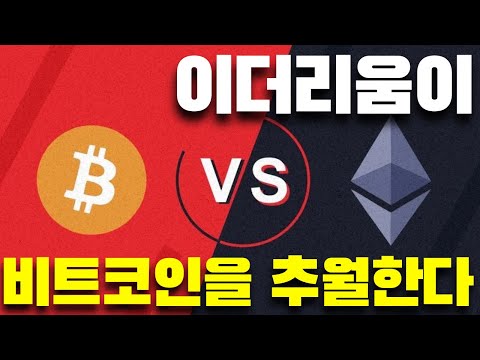   이더리움의 비트코인 시총 추월가능성