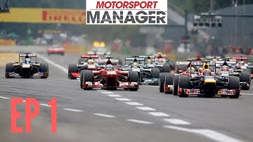 Motorsport Manager - Created Team I EP1