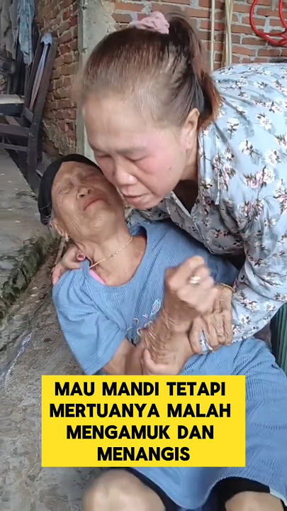 mertua ngamuk ketika disuruh mandi sama menantunya ‼️‼️ #mertua #menantu #mandi #marah #ngamuk