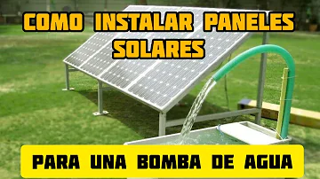 ¿Puede un panel solar alimentar una bomba de piscina?