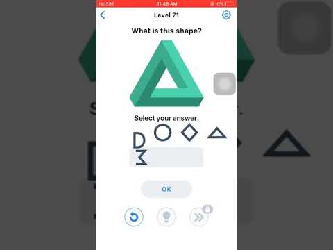 Easy Game level 71 What is this shape. Walkthrough