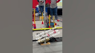 CyberDragons and SamoTech 200+ Point Game! #ftc #powerplay #robots #fyp #shorts #viral #teamwork