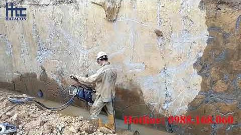 Khoan rút lõi tường vây đảm bảo an toàn và hiệu quả (0988168060)