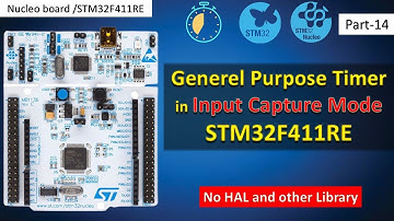14  Input Capture mode Timer  Driver with STM32F411RE