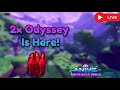 2x Odyssey Rewards Are Here! Grinding Odyssey! | Anime Vanguards