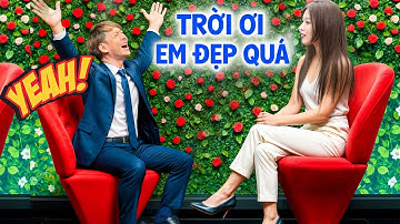 Chàng trai LA HÉT UM SÙM vì bạn gái quá xinh, phải VẬN CÔNG hết sức mình để TÁN ĐỔ cô nàng bấm nút