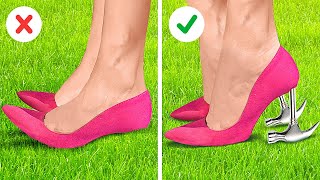 HIGH HEELS AND SHOE HACKS EVERY GIRL NEEDS TO KNOW || Comfortable, Cheap, Stylish