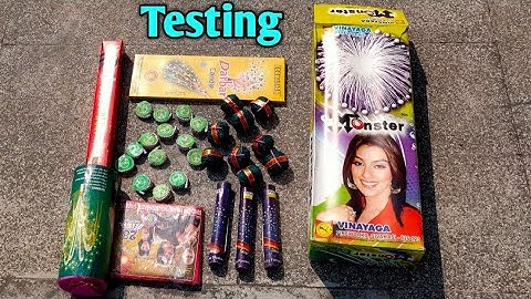 Different types of Crackers Testing | Crackers Testing | Some new Crackers Testing | 2022 Diwali