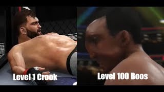 Level 1 Crook vs. Level 100 Boos