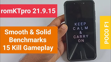 romKTpro 21.9.15 | MIUI 12.6 | Android 11 | POCO F1