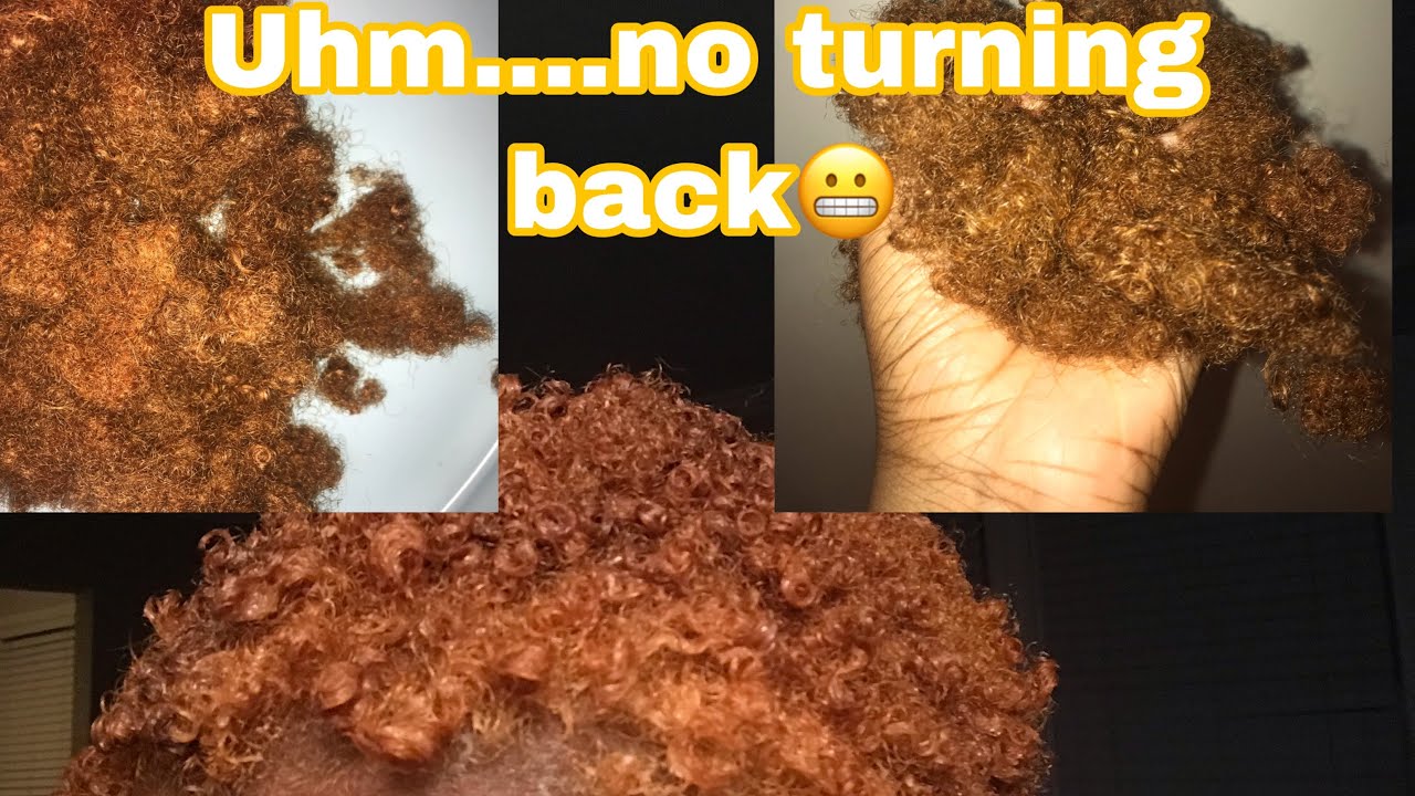 I CUT & DYED MY HAIR!!| BIG CHOP 2020