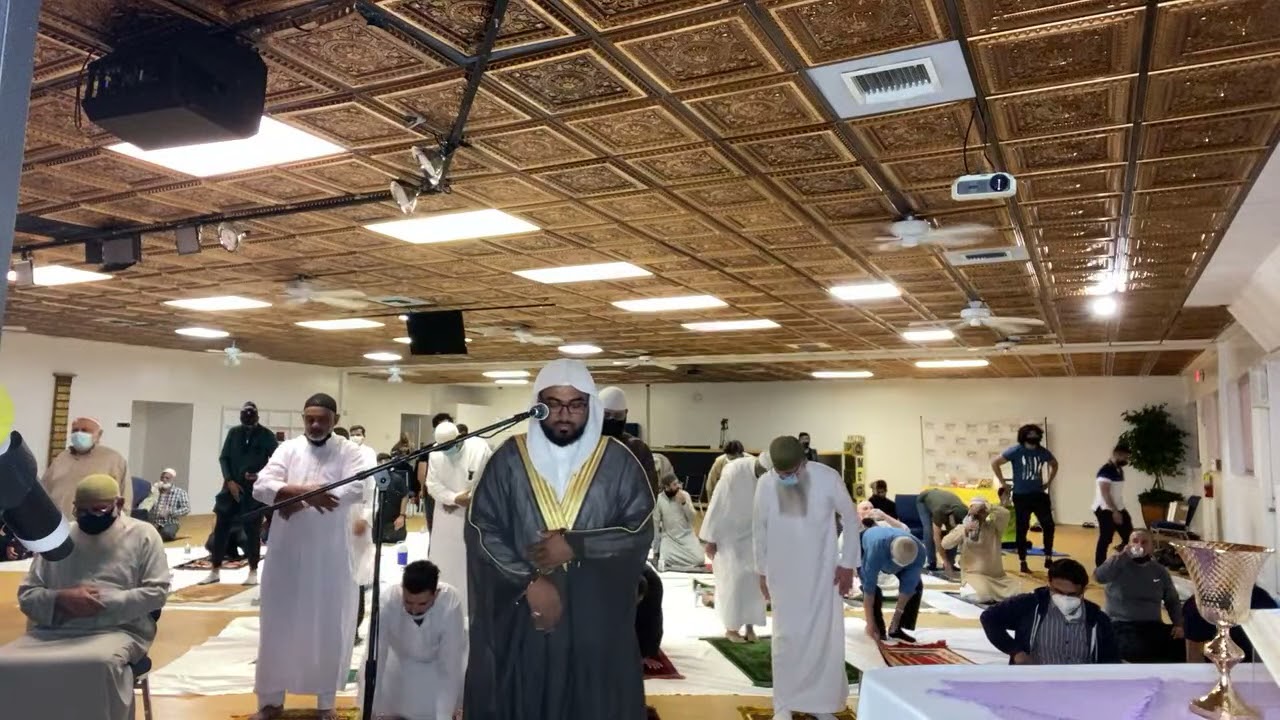 Taraweeh Prayer 1442 | Night 15 | Surah Al Khaf | Maqam Ajam/nahawand