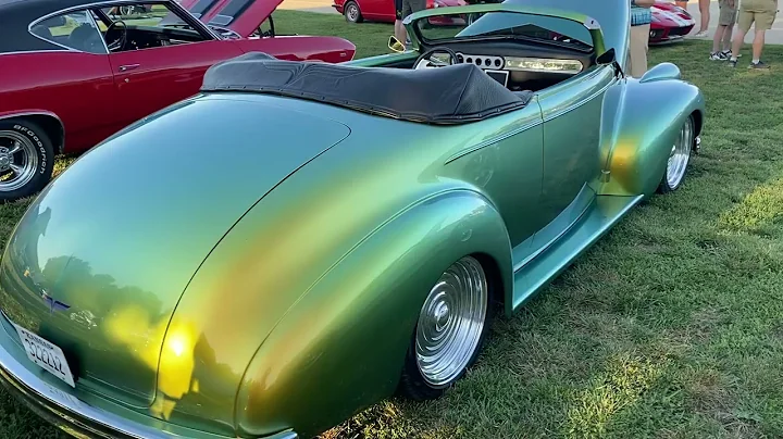 Our 1940 Chevy’s first car show Aug 17 2024 Stearman Field