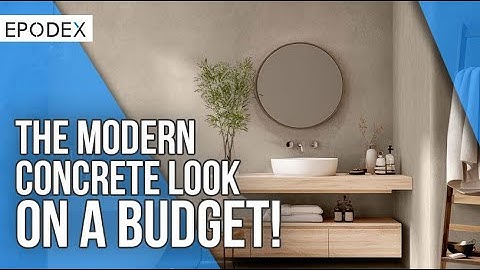 1K CONCRETE EFFECT for Concrete-like finish