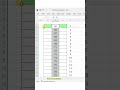 Serial With " 1 ", " A ", " I " in MS Excel #shorts #short #shortvideo #excel #exceltips